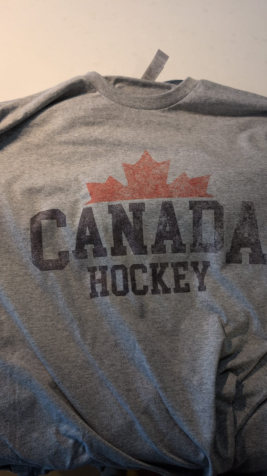 Canada Hockey Heather Grey Tshirt