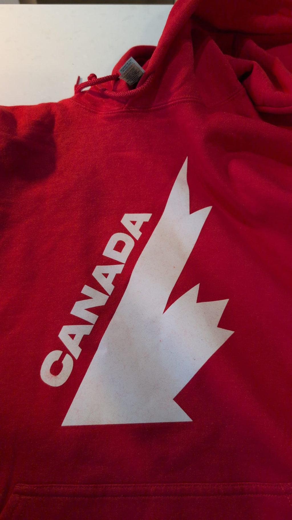 Canada Retro Hockey Red  Hoody
