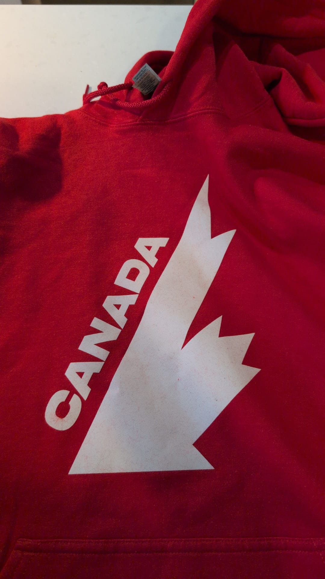 Canada Retro Hockey Red  Hoody