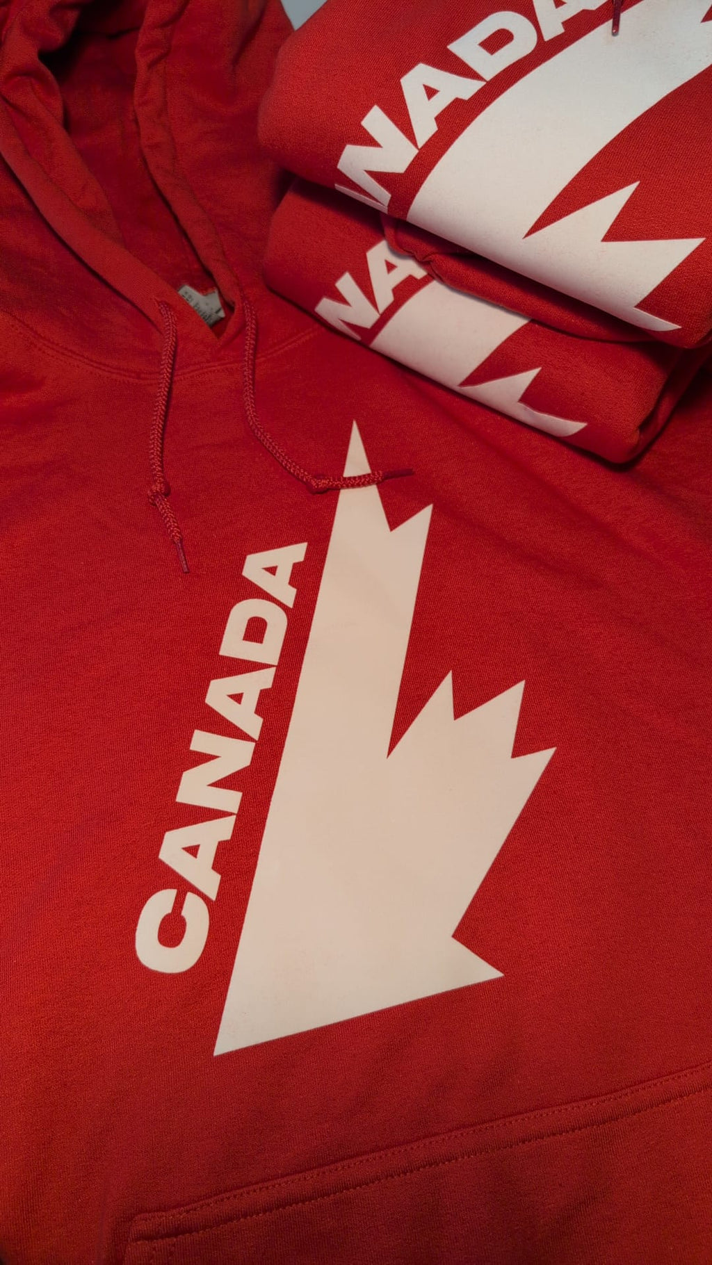 Canada Retro Hockey Red  Hoody
